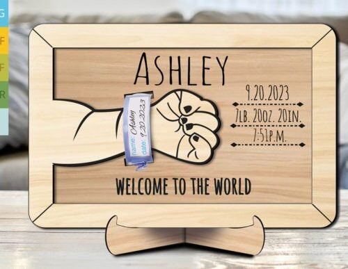 Pulsera De Nacimiento Para Recien Nacidos Creativo Digital